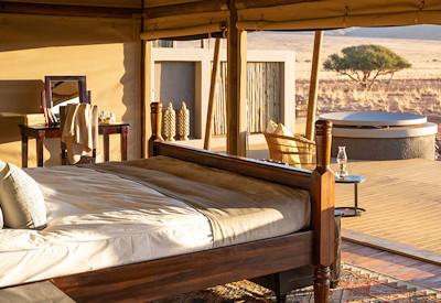 Master rooms and the Namib Desert