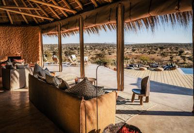 Designed in the style of traditional Owambo architecture