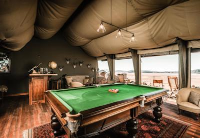 Old world adventure and a snooker table
