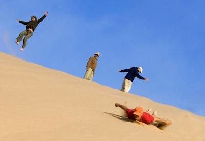 Desert dune safari activities