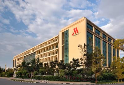 The famed Marriott Hotel in Kigali