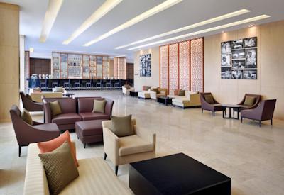 Main lounge area and reception desk