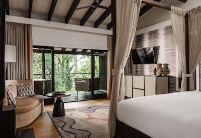 Luxury suites with private views