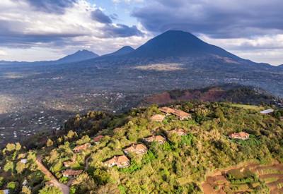 Breathtaking views of the Virunga Volcanoes