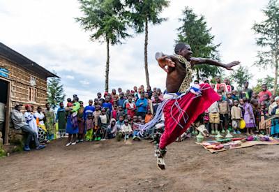 Curtural and tribal dancing
