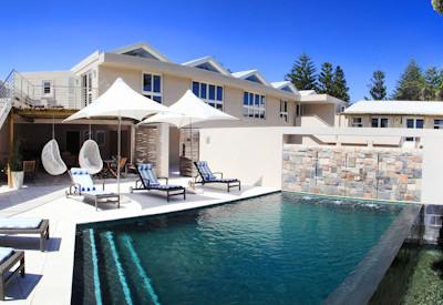 A fabulous salt water swimming pool