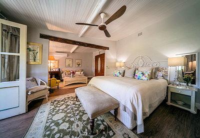 large bedrooms with room service