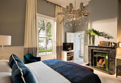 Air conditioned rooms feature luxury abounds