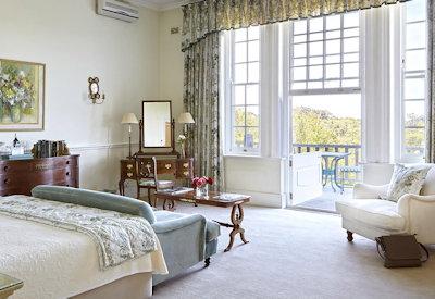 Double room overlooking award winning gardens