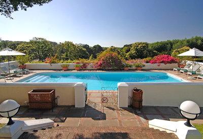 One of two swimming pool options