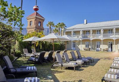 The perfect waterfront hotel with outdoor seating