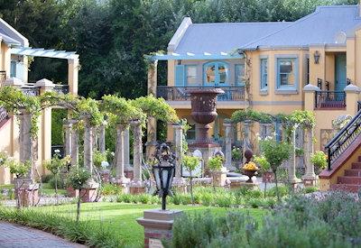 Classic Franschhoek manor house and villas