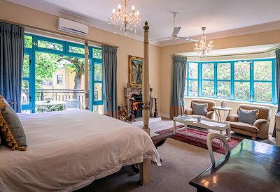 Suites with underfloor heating and mountain views