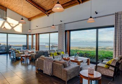 Indoor dining room for all guests