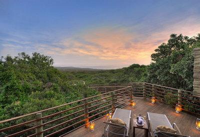 Views from Garden Lodge central guest area