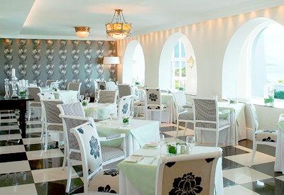 Sun lounge with a sea view