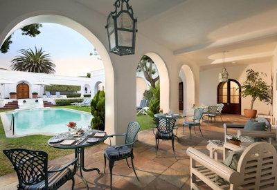 Tidal pool and traditional outdoor pool