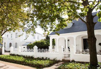 River Manor with her stunning landscaped garden
