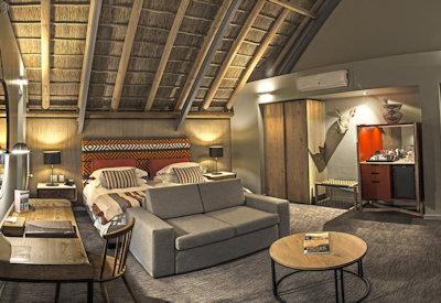 Luxury suites with the Anysberg Mountains as a backdrop
