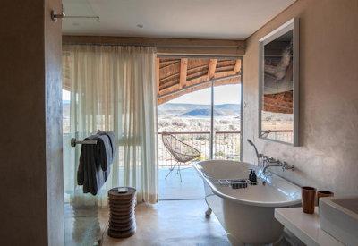 A relaxation retreat with steam room