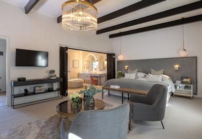 Luxury with popular bistro style fare