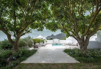 Immaculate grounds one the Constantia wine route
