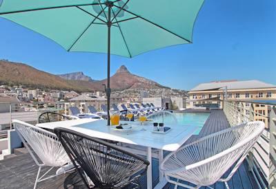 In house restaurant with rooftop bar