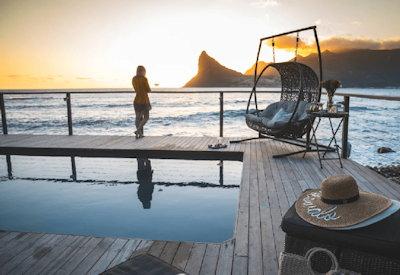 Heated pool with panoramic views