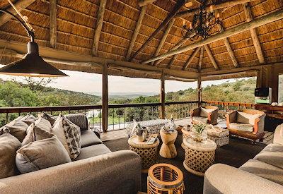 Views over the Amakhala Game Reserve