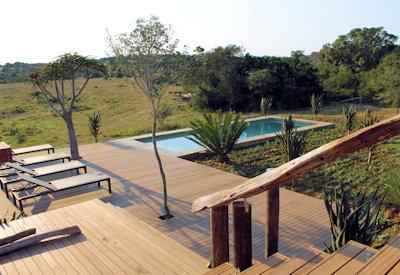 Exciting bush lodge and sky views