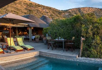 Outdoor game drives and meals