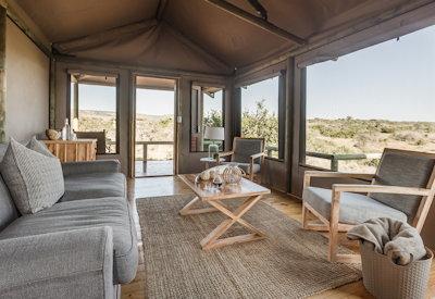 Views of the Amakhala Game Reserve