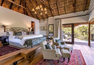Kichaka accommodation with private plunge pools