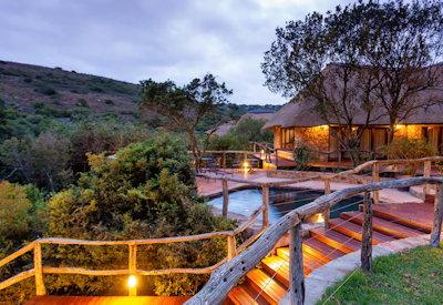 Marks Camp in the Lalibela Game Reserve