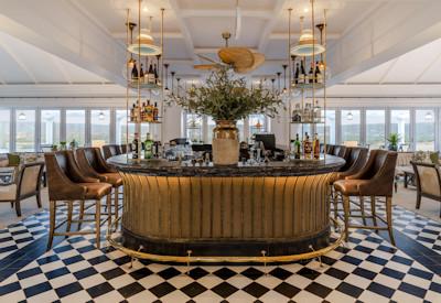 The main bar at Long Lee Manor