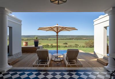 Views of the Shamwari from manor house