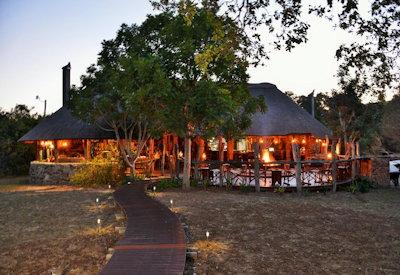 Forest Camp in the  Sibuya Game Reserve