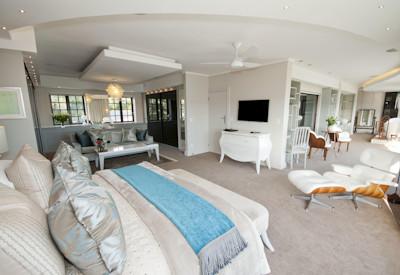 Penthouse suite at the luxurious guesthouse