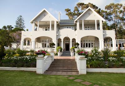 The grande main manor house