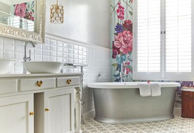 Stunning bathrooms with free standing bath