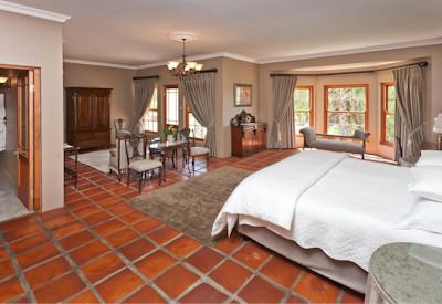 The stunning superior suites with cotton bed linen