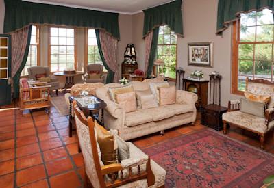 Lounge and a small library