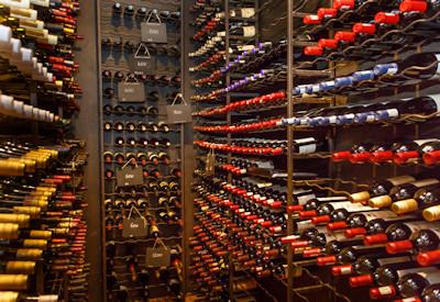 Large wine cellar