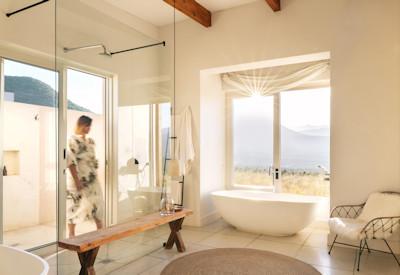 Superior honeymoon suite and bath