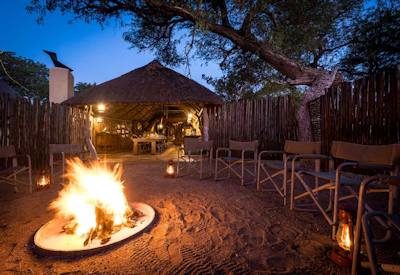 Boma area with large firepit
