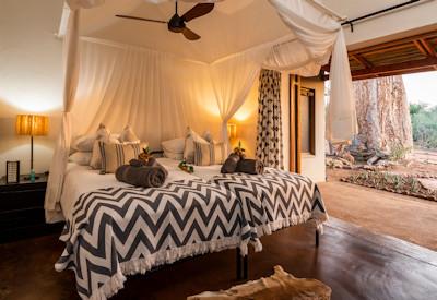 Large en-suite bedrooms at Bush House