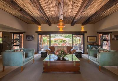 Bar and lounge area lead onto outdoor terraces