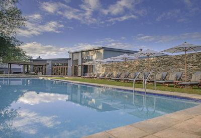 Swimming pool at Becks