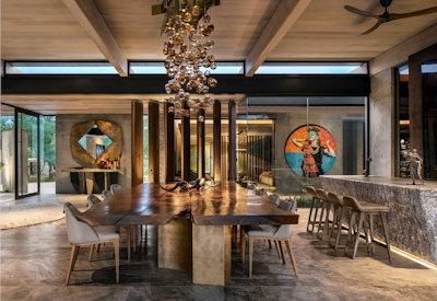 Indoor dining room areas