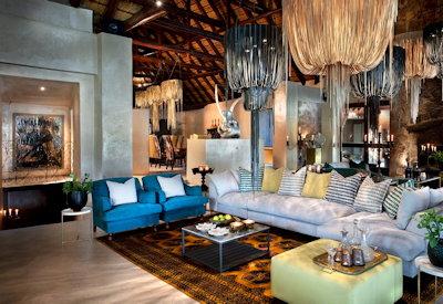 Lounge area and indoor dining room